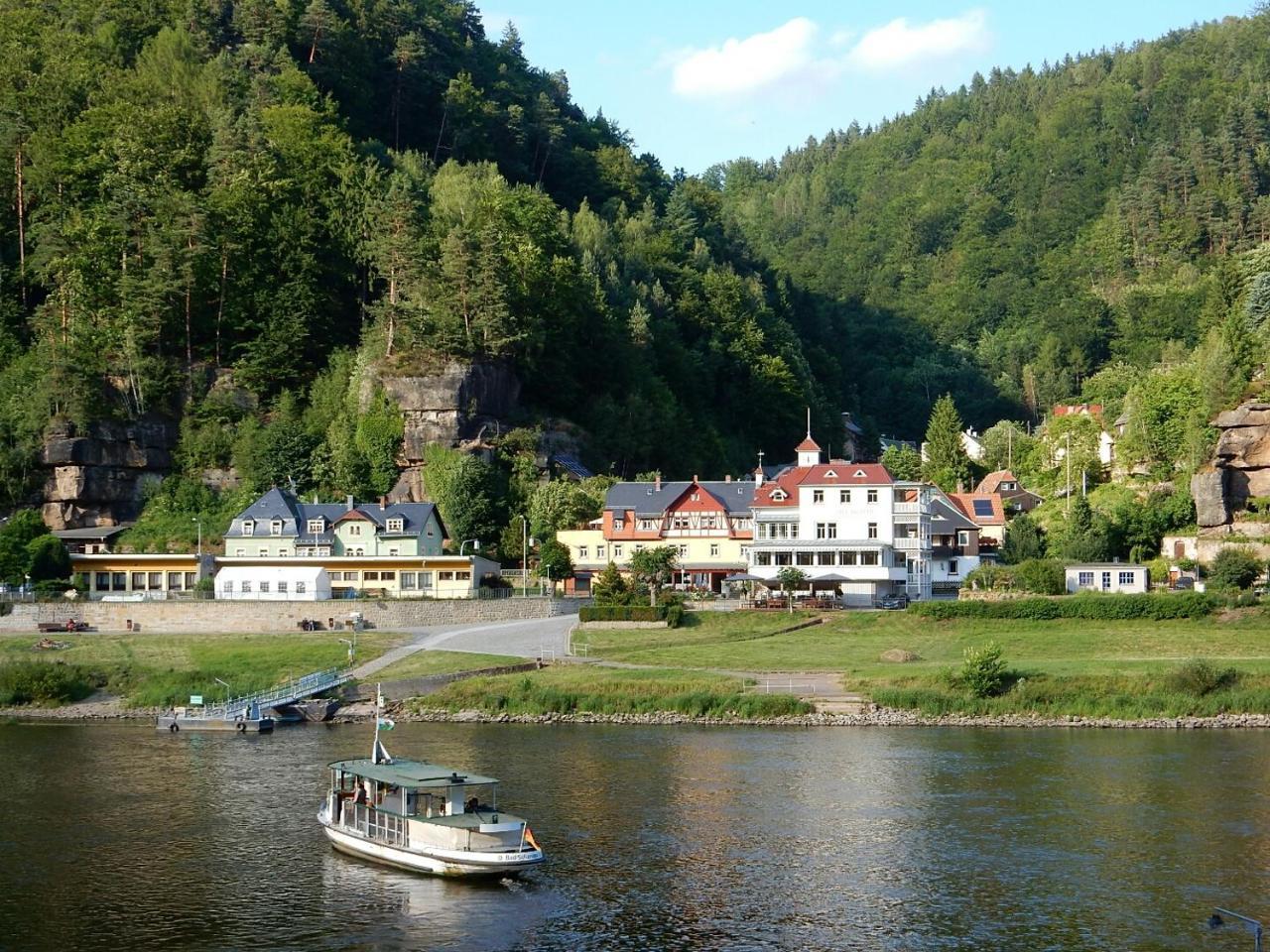 Pension Rauschenstein Bad Schandau Eksteriør billede