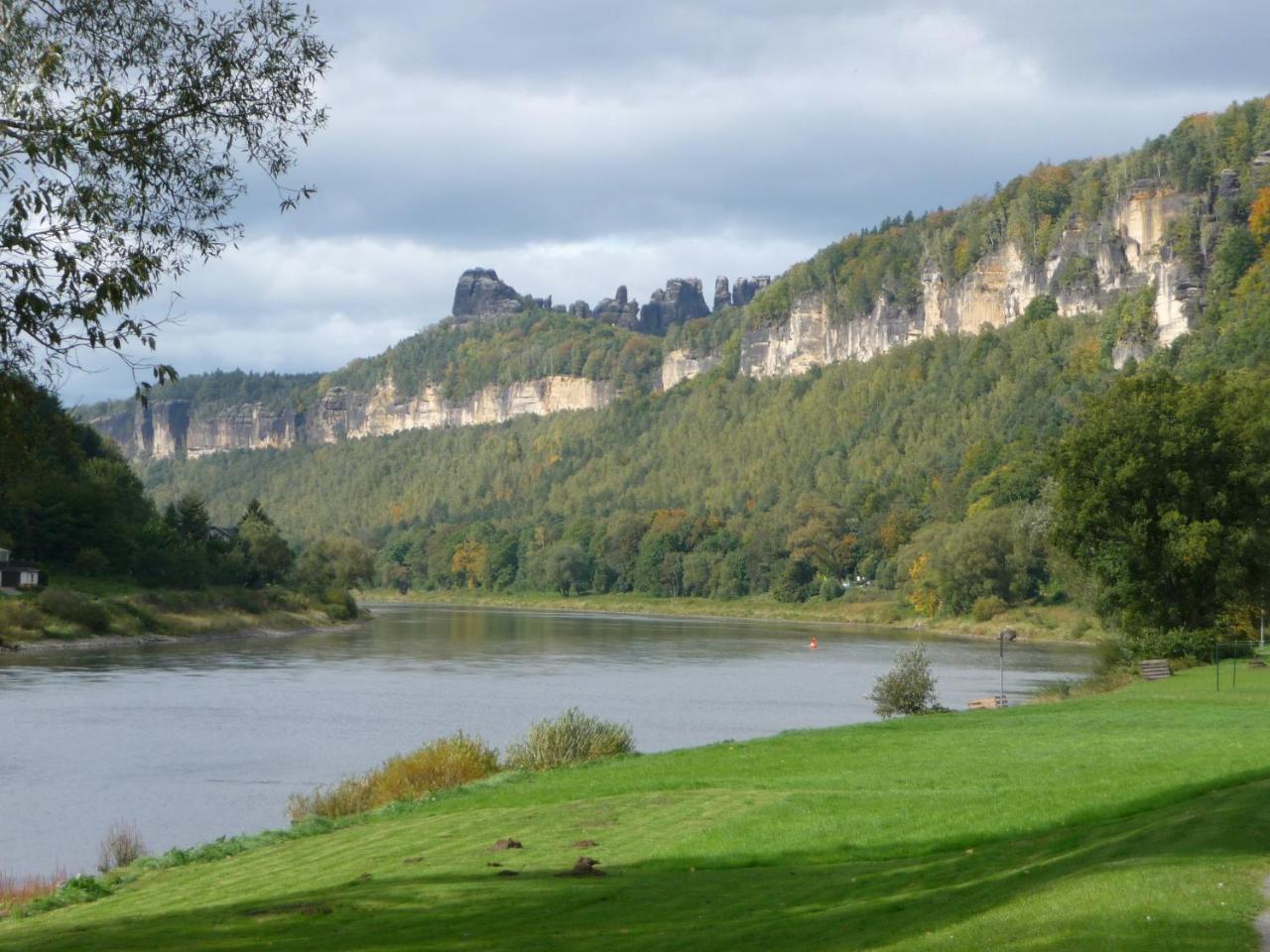 Pension Rauschenstein Bad Schandau Eksteriør billede